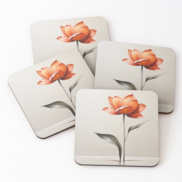 Item preview, Minimalistic Flower designed and sold by Notenart.