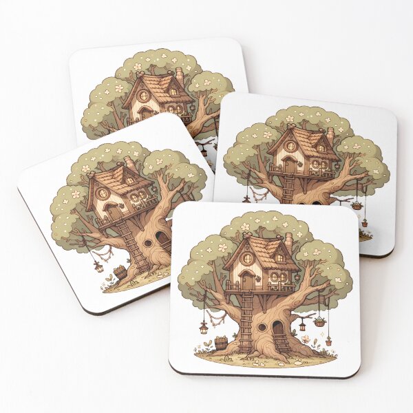 Item preview, Enchanted Treehouse Abode  designed and sold by UmbrellaStudio1.