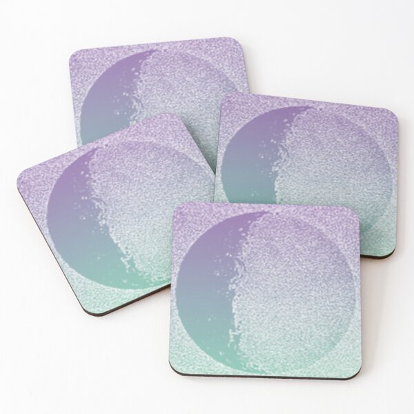 Item preview, Moon Shadow in  lilac-green gradient designed and sold by mariahmcmo.