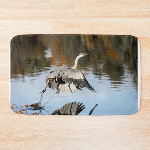 Item preview, Great Blue Heron Taking off and flying away designed and sold by myhuskymax.
