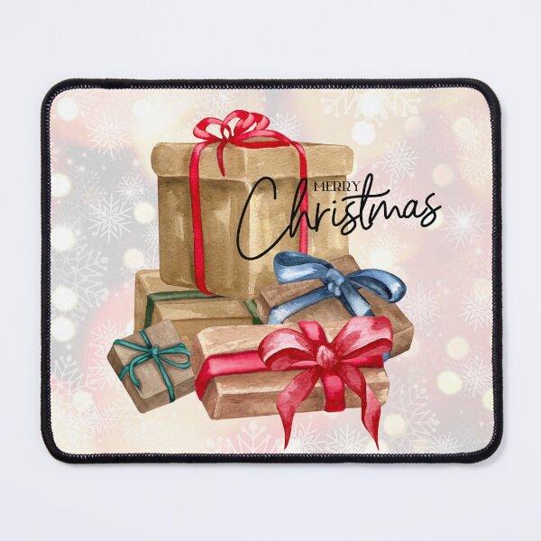 Item preview, Merry Christmas Packages in Watercolor designed and sold by tomorrowsart.