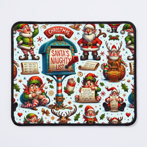 Item preview, Santa's Naughty List mailbox designed and sold by Mariliizzz.