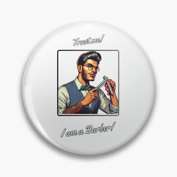 Item preview, Barber no.3 - Trust me! I am a Barber! designed and sold by QvDesigns.