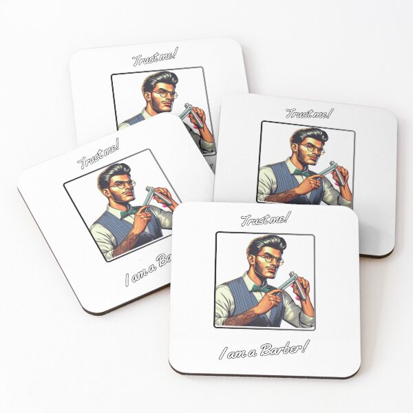 Item preview, Barber no.3 - Trust me! I am a Barber! designed and sold by QvDesigns.