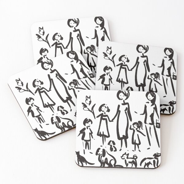 Item preview, Stick Figure of a family designed and sold by welshdesigns.
