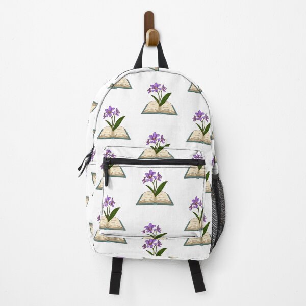 Item preview, Flowers Growing From Book | Three beautiful light purple orchid flowers designed and sold by CircinusStore.
