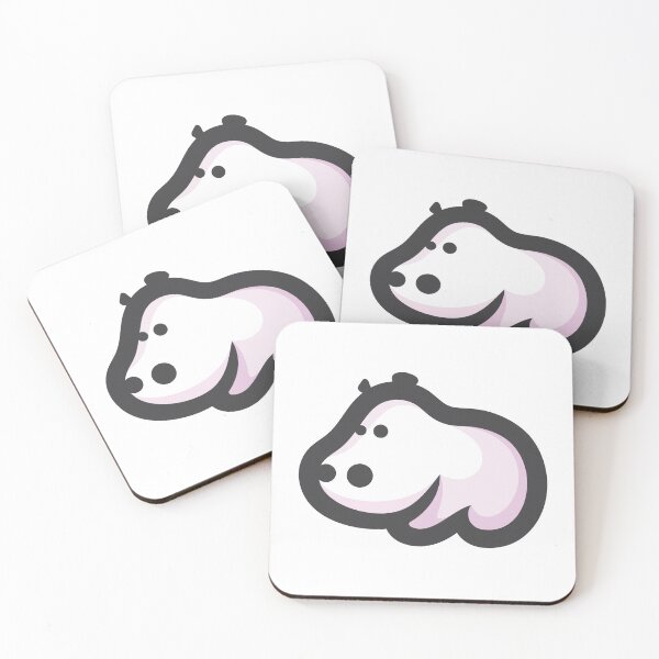 Item preview, Cute Hippo Cartoon Drawing designed and sold by RetroArtCulture.
