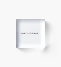 Sociology Acrylic Block