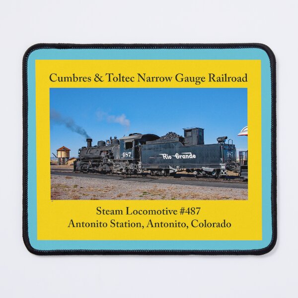 Item preview, Steam Trains As Home Decor: Stickers, Magnets, Desk Mats, Mouse Pads, Pillows, Totes, Mugs, Wall Art, Comforters, Shower Curtains, Clocks, Art Prints, Throw Blankets, Bath Mats, Jigsaw Puzzles & More designed and sold by MoreEZUSA-Here.