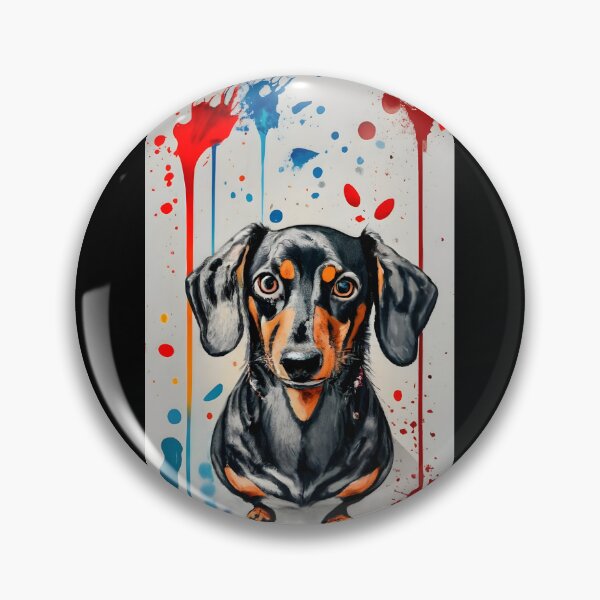 Item preview, Color splat 1/4 designed and sold by DachshundsOnRB.