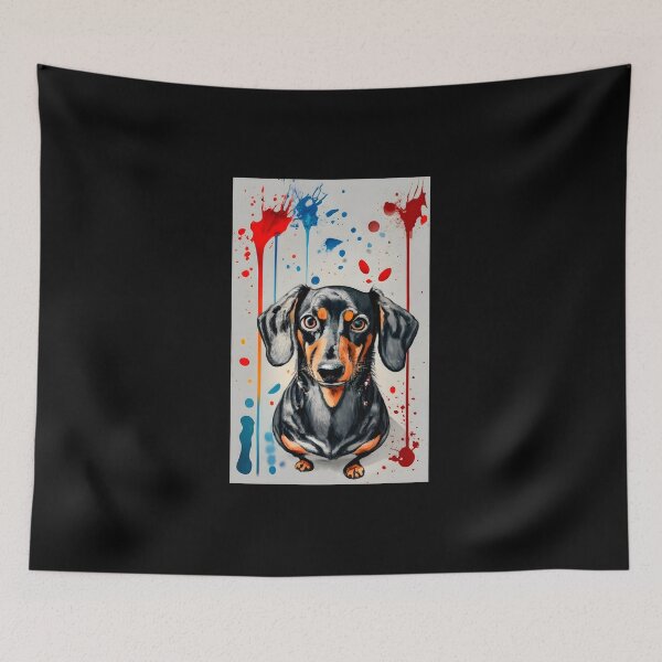 Item preview, Color splat 1/4 designed and sold by DachshundsOnRB.