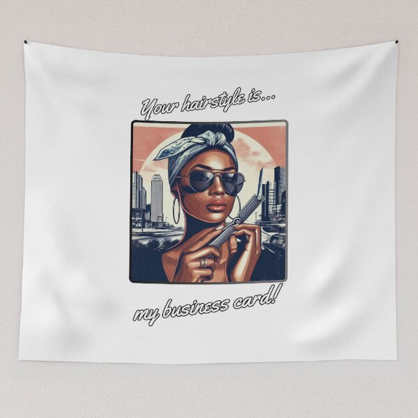 Item preview, Barber Girl no.2 - Your hairstyle is...! designed and sold by QvDesigns.