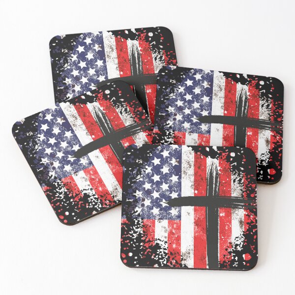 Item preview, Flag & Cross designed and sold by HomeSweetBiz.