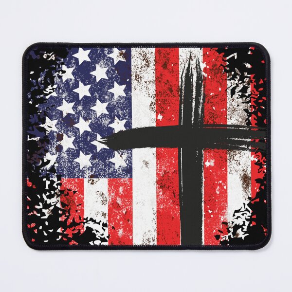 Item preview, Flag & Cross designed and sold by HomeSweetBiz.