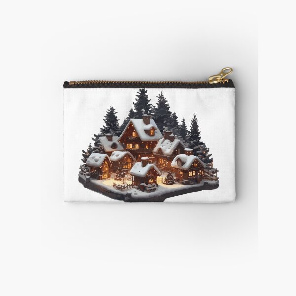 Item preview, Small Christmas town designed and sold by AlejaJorgeShop.