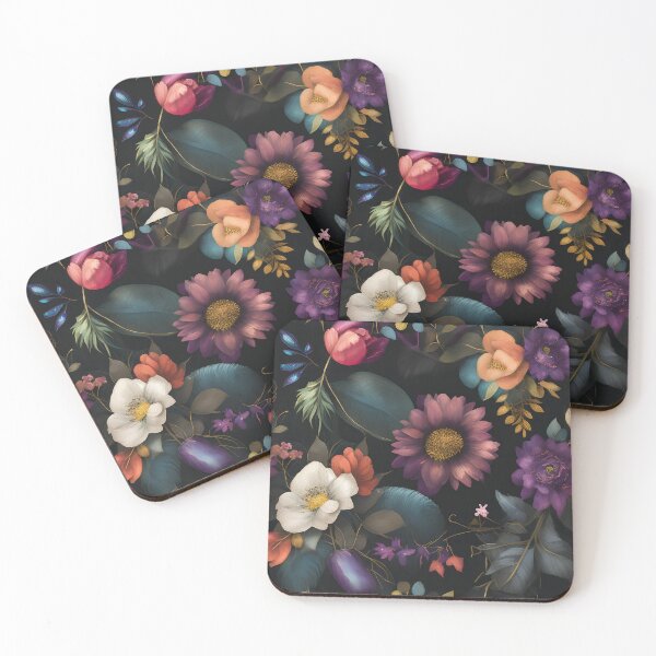 Item preview, Black fond flowers designed and sold by CREAFEELS.