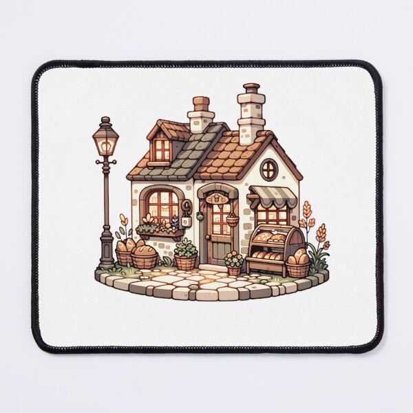 Item preview, Quaint Village Bakery designed and sold by UmbrellaStudio1.
