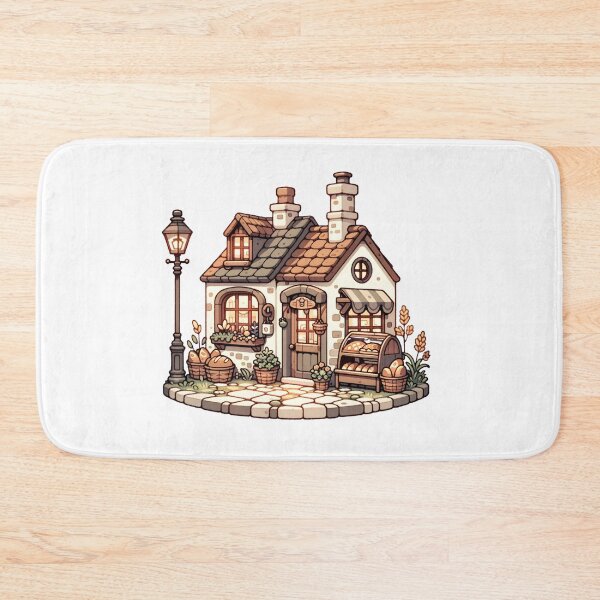 Item preview, Quaint Village Bakery  designed and sold by UmbrellaStudio1.