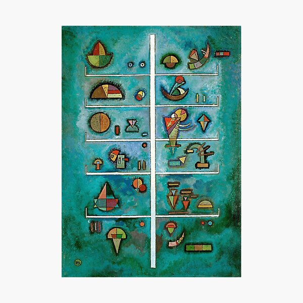 Item preview, HD. Floors, Levels, by Wassily Kandinsky designed and sold by MINDTHECHERRY.