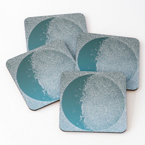 Item preview, Moon Shadow green blue designed and sold by mariahmcmo.