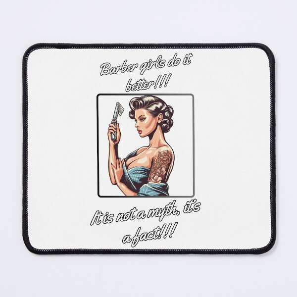 Item preview, Barber Girl no.3 - Barber girls do it better! designed and sold by QvDesigns.