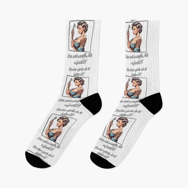 Item preview, Barber Girl no.3 - Barber girls do it better! designed and sold by QvDesigns.