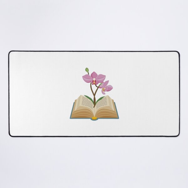 Item preview, Flowers Growing From Book | Two beautiful light purple orchid flowers orchid flowers designed and sold by CircinusStore.
