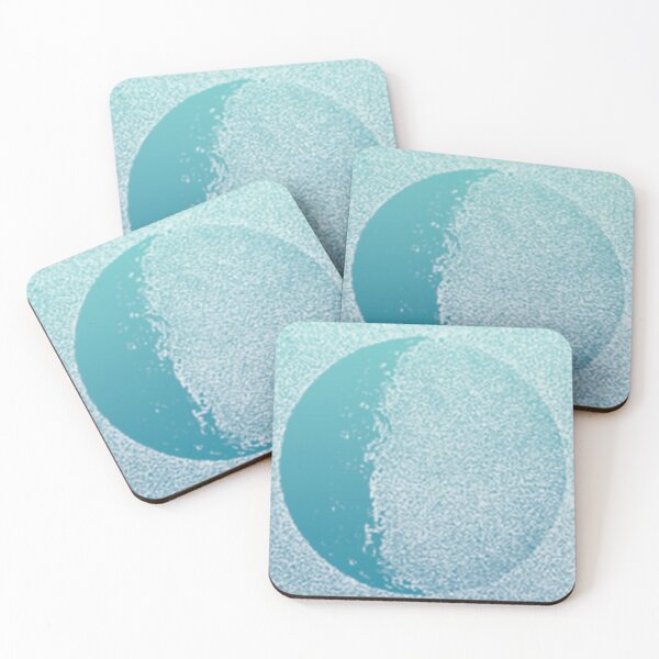 Item preview, Moon Shadow aqua blue designed and sold by mariahmcmo.