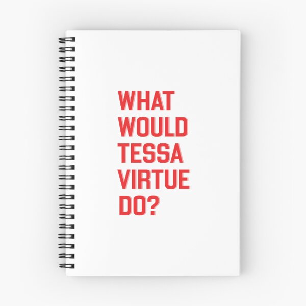 Item preview, what would tessa virtue do? designed and sold by stationarylift.