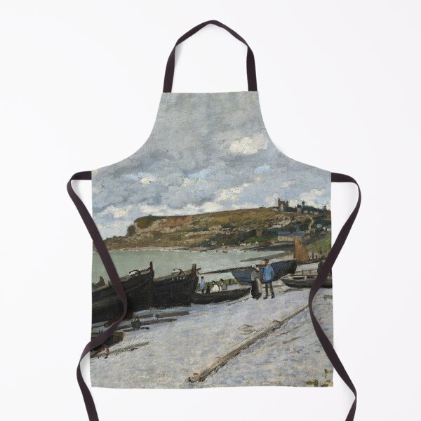 Aperçu de l'œuvre Claude Monet Fine Art Print Sainte-Adresse créée et vendue par Suzana Djordjevic.