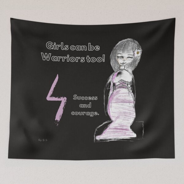 Item preview, Girls can be Warriors too!! designed and sold by egfamily.