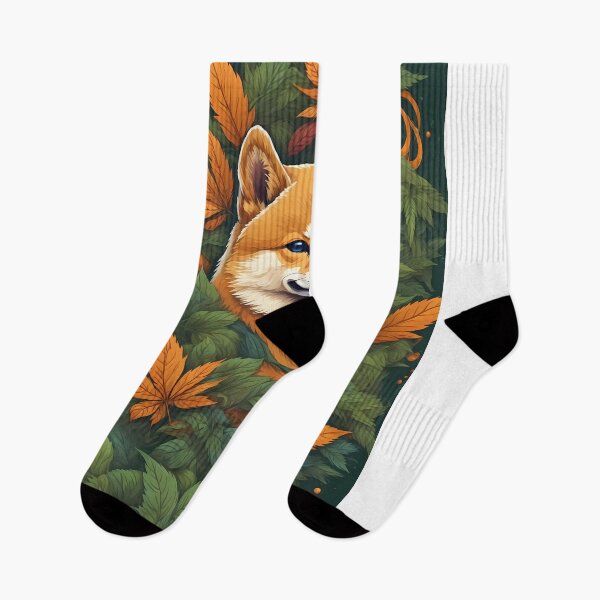 Item preview, Shiba Inu Fall Colors #DOGE designed and sold by wojysmokes.