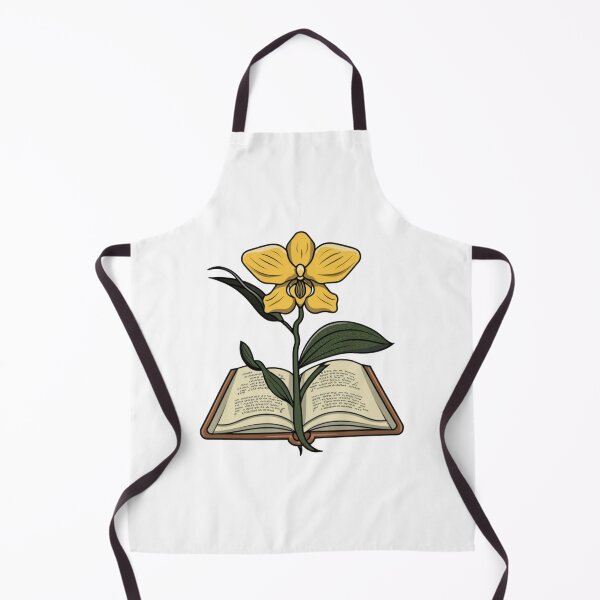 Item preview, Flowers Growing From Book | A beautiful yellow Orchid designed and sold by CircinusStore.