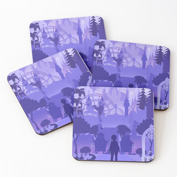 Item preview, Dream Light Valley Landscape - purple designed and sold by Redfoxart21.