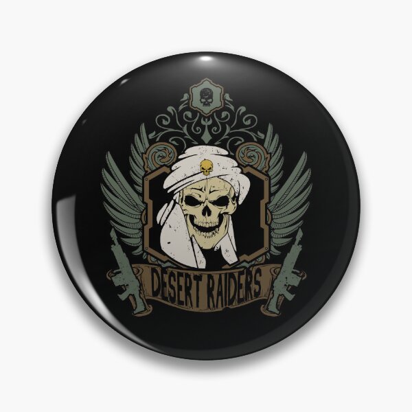 Item preview, DESERT RAIDERS - WAR CREST designed and sold by EscanV.