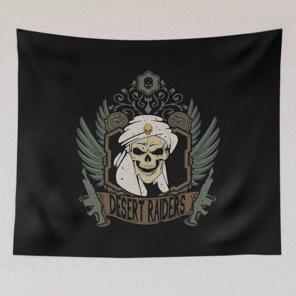Item preview, DESERT RAIDERS - WAR CREST designed and sold by EscanV.