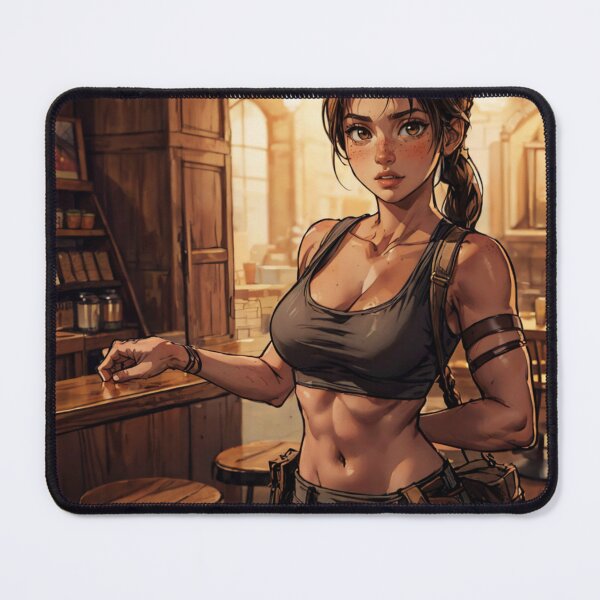 Item preview, Young Lara in the coffee shop designed and sold by 2DVice.
