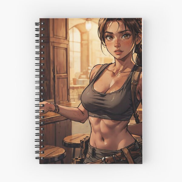 Item preview, Young Lara in the coffee shop designed and sold by 2DVice.