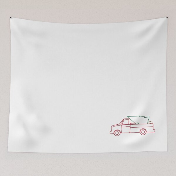 Item preview, Simple Holiday Truck designed and sold by PixHailDesigns.