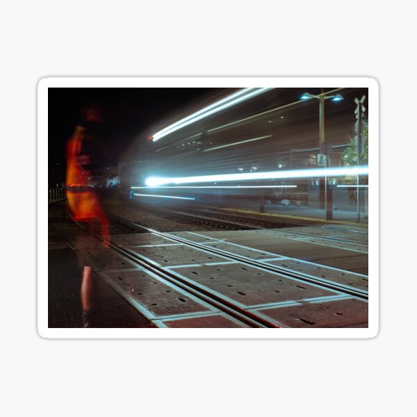 Item preview, Railyard at Night designed and sold by CESW Photography.
