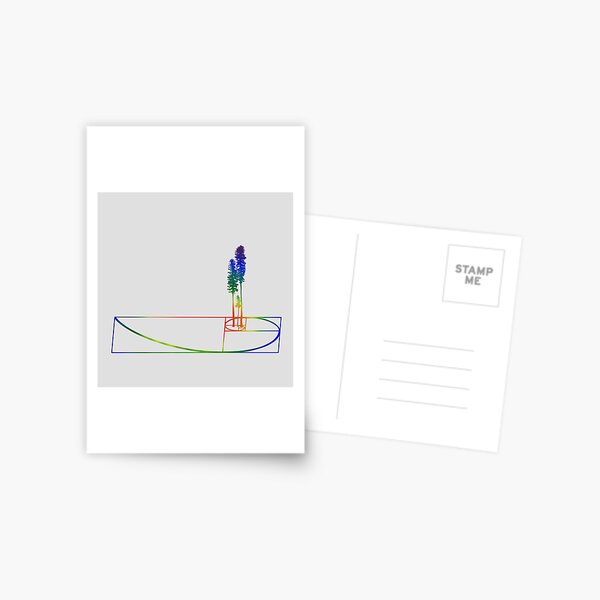 Item preview, Fibonacci Trees - rainbow designed and sold by kvictoria1.