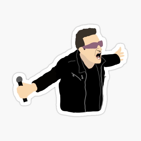 Bono- Beautiful Day Sticker