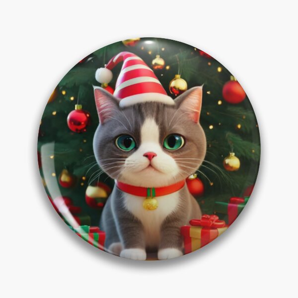 Item preview, Christmas cat designed and sold by ArtFusionRalf.