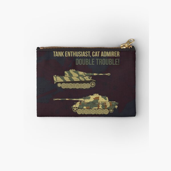 Item preview, Tank enthusiast, cat admirer - double trouble! designed and sold by FAawRay.