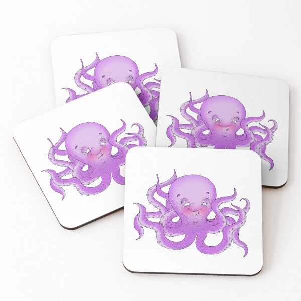 Item preview, Purple Octopus Guy designed and sold by monkeytulz.