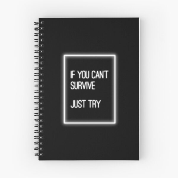 Item preview, if you can't survive, just try designed and sold by acciojoy.