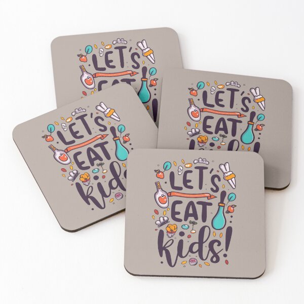 Item preview, Funny Thanksgiving with Turkey - Let's Eat, Kids! designed and sold by INK-Creations.