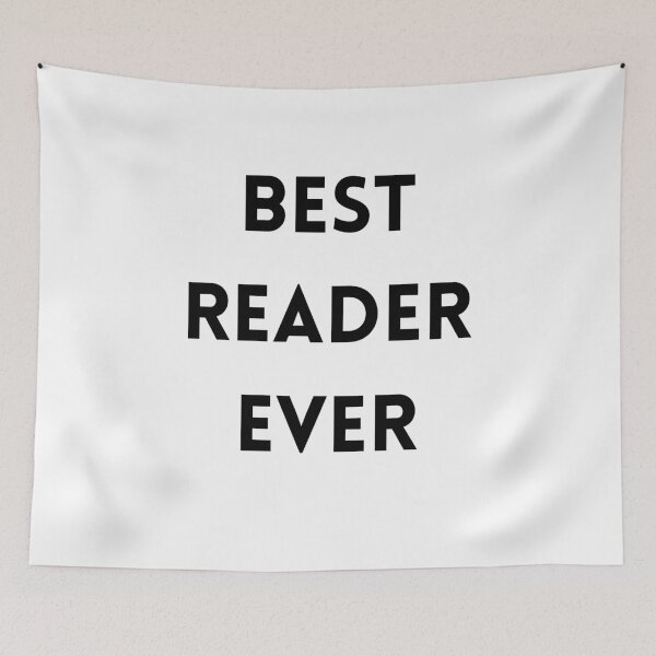 Item preview, Best Reader Ever black text designed and sold by Susan-Marie220.