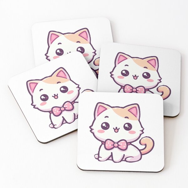 Item preview, Cute Pink kitty  designed and sold by Wxjtecki.