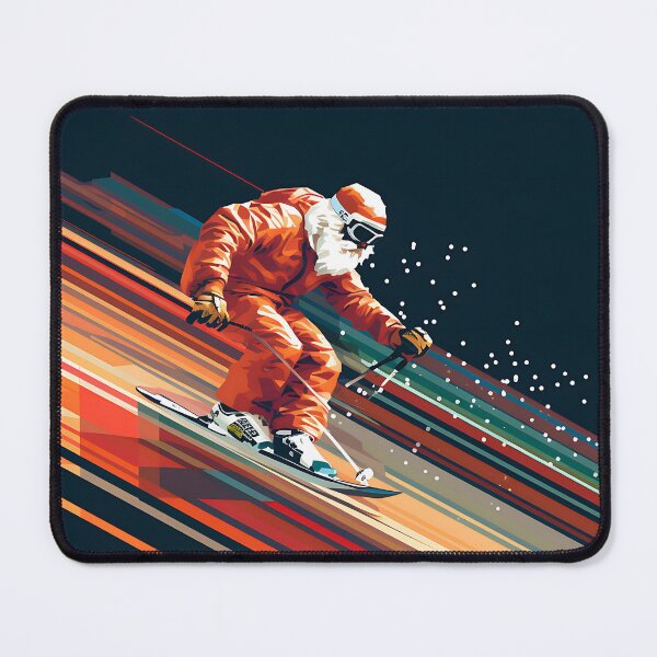 Item preview, Neon Glide: Santa's Snowy Escape designed and sold by Studio Axis.